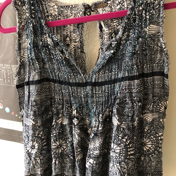 Free people one paradise tank in black - Picture 2 of 5